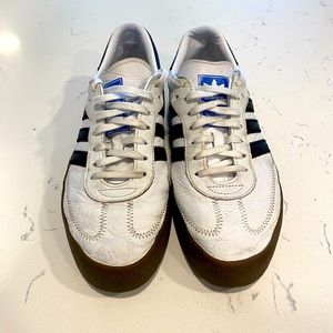 Adidas Samba Woman’s Size 8.5 white and black Sneaker